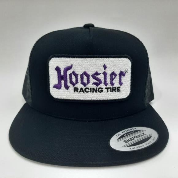 Retro Vintage Style Racing Gear Drag NHRA NASCAR Classic Merch Hoosier Patch Hat main image 3